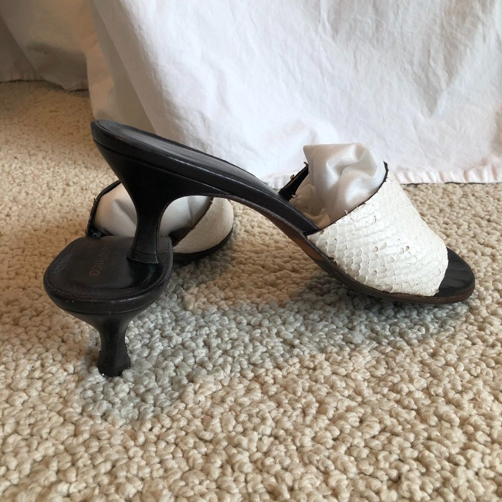Donald Pliner Python Skin Sandals - image 3